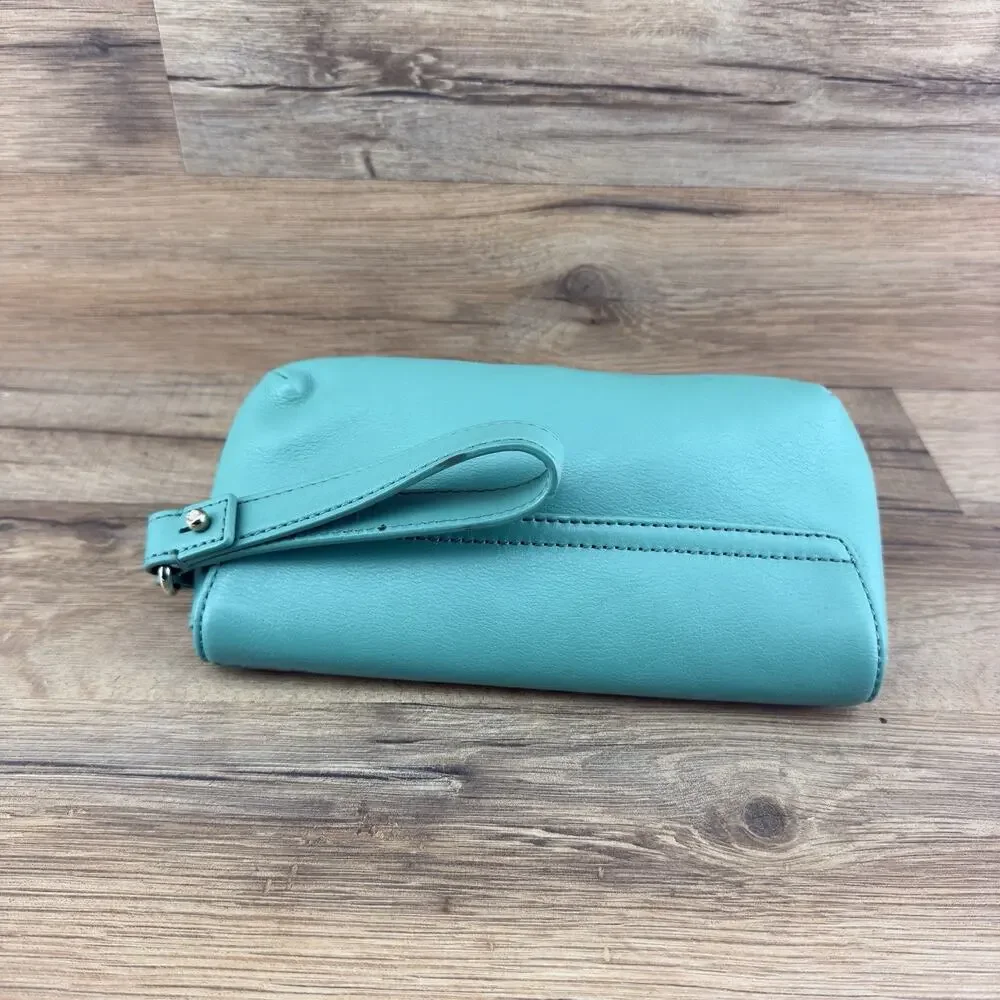 kate spade Chrystie Street Evan Turn Lock Flap Wristlet WLRU1868 Verna